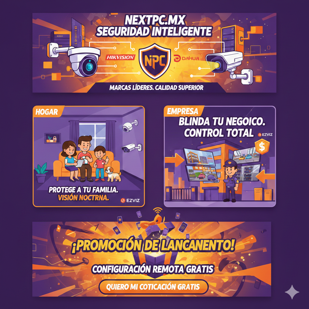 ¡Protege lo que más amas con NextPC.MX!